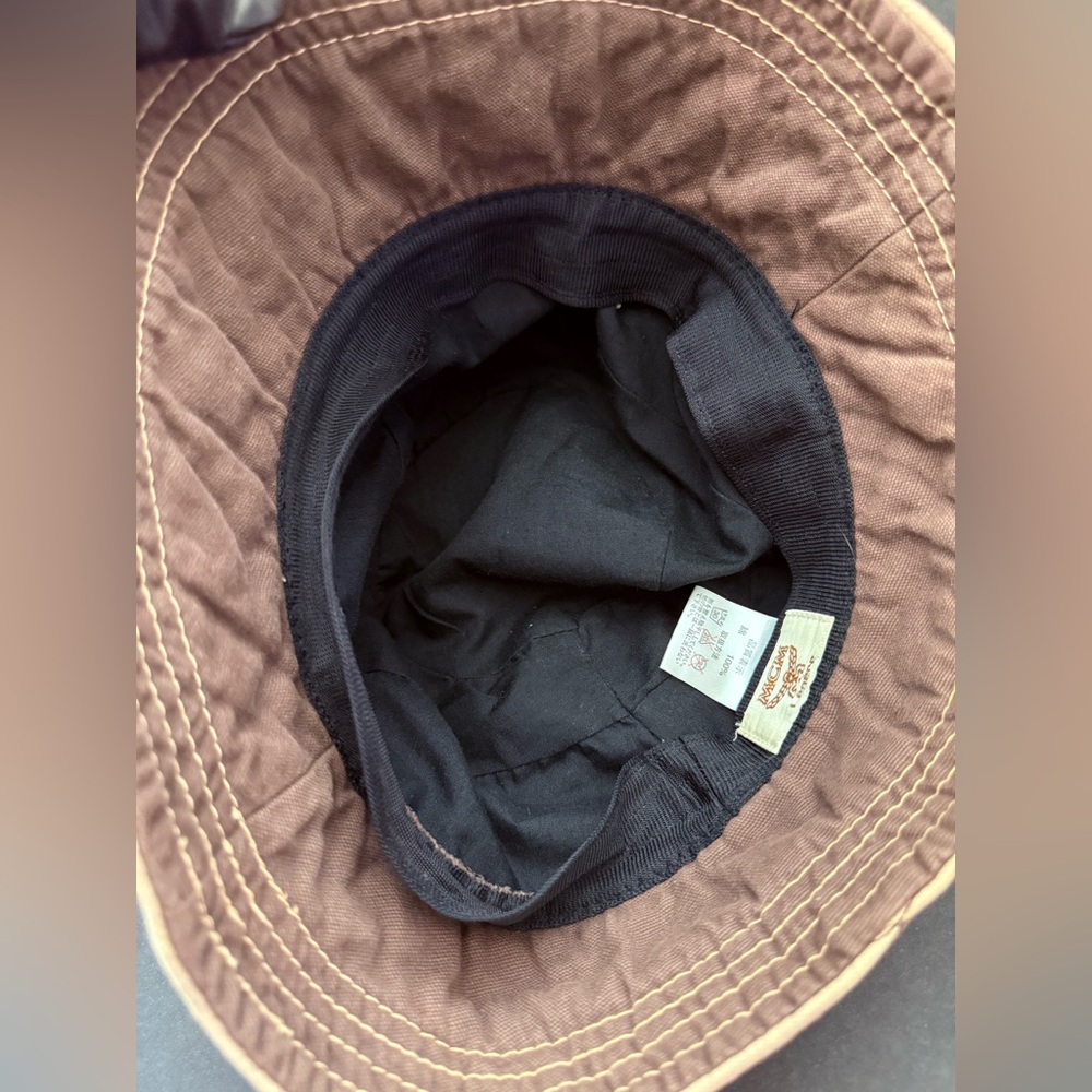 Brown MCM Bucket Hat - Picture 4 of 5